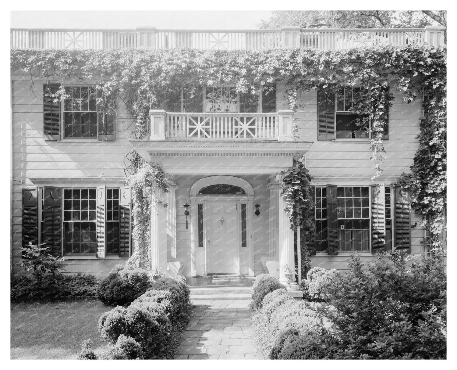 Warrenton NC Architecture, 19th Century Historic Photo