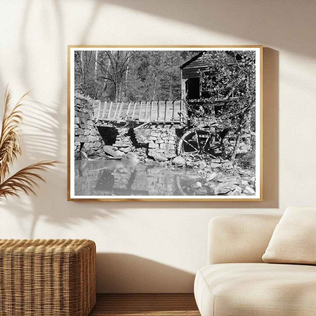Abandoned Mill, Wake County NC, Early 20th Century