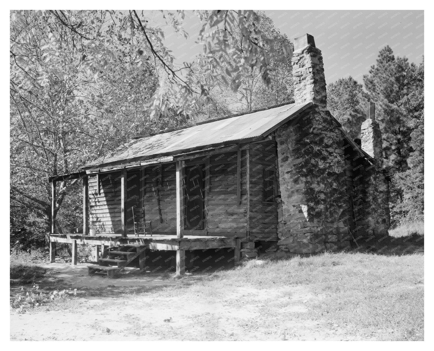 Raleigh, NC Rural Architecture from 20th Century