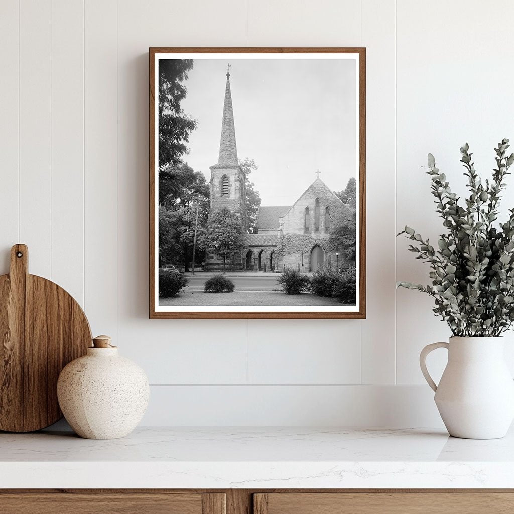 Historic Stone Structure, Raleigh NC, 1848 Photo Archive