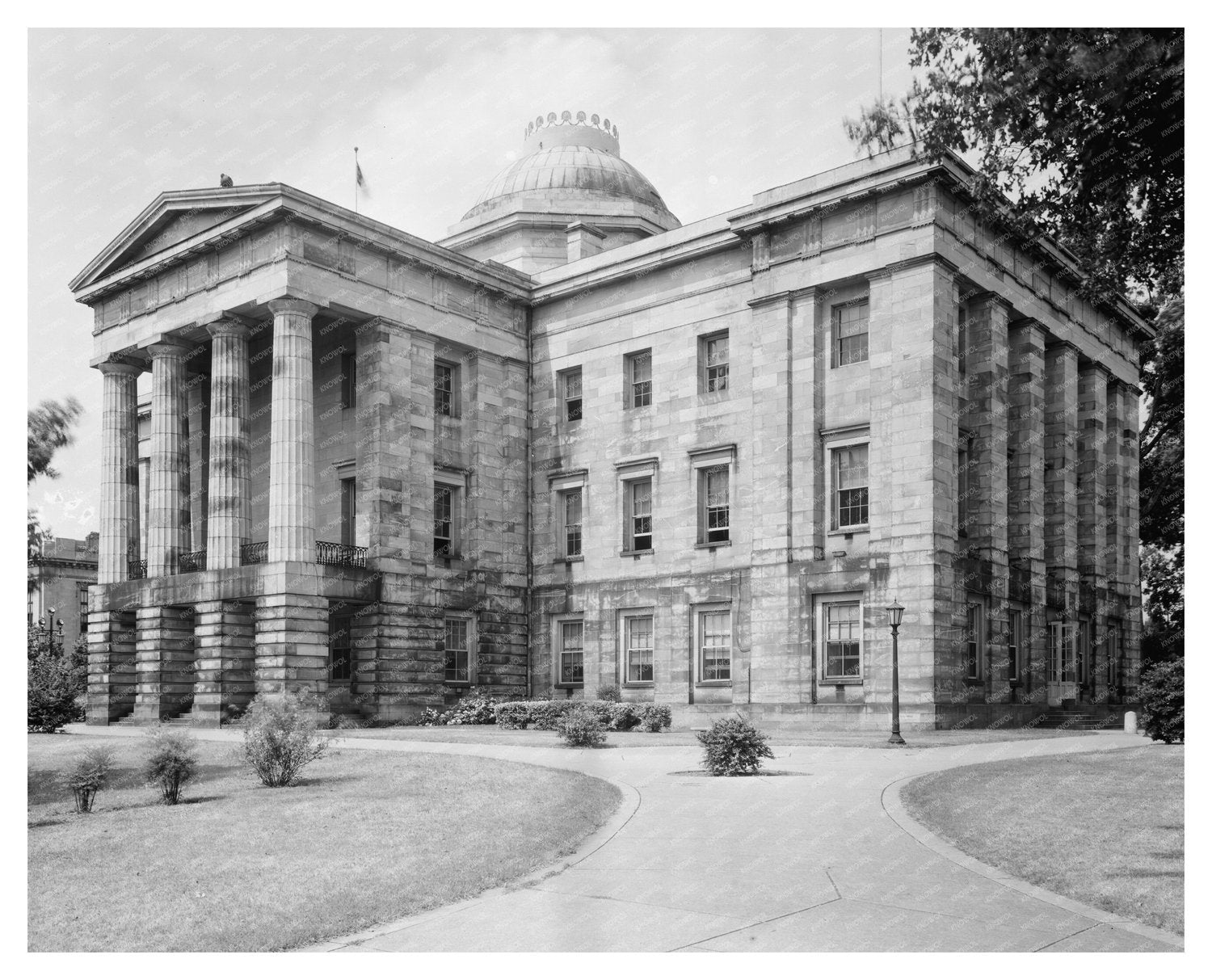 North Carolina State Capitol in Raleigh, 1833-1840 Photo