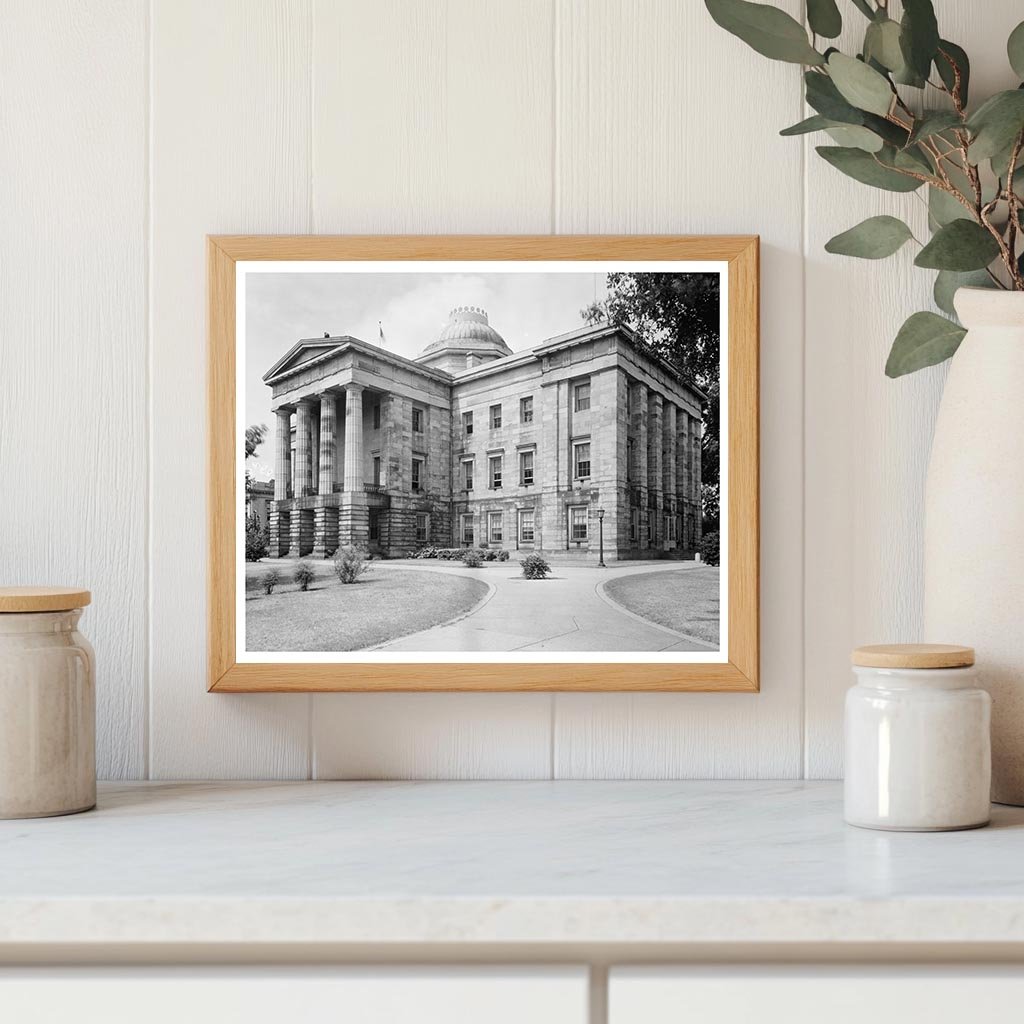 North Carolina State Capitol in Raleigh, 1833-1840 Photo