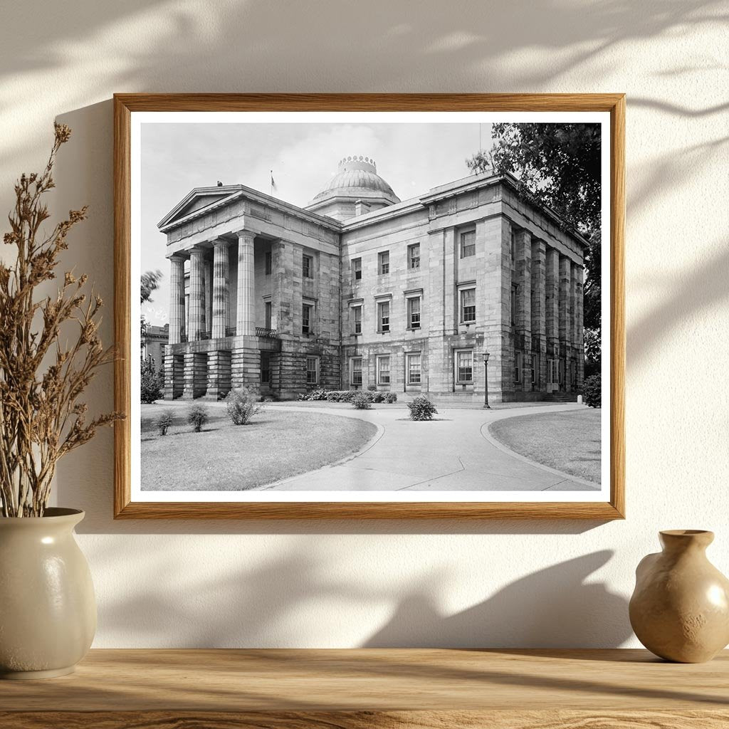 North Carolina State Capitol in Raleigh, 1833-1840 Photo