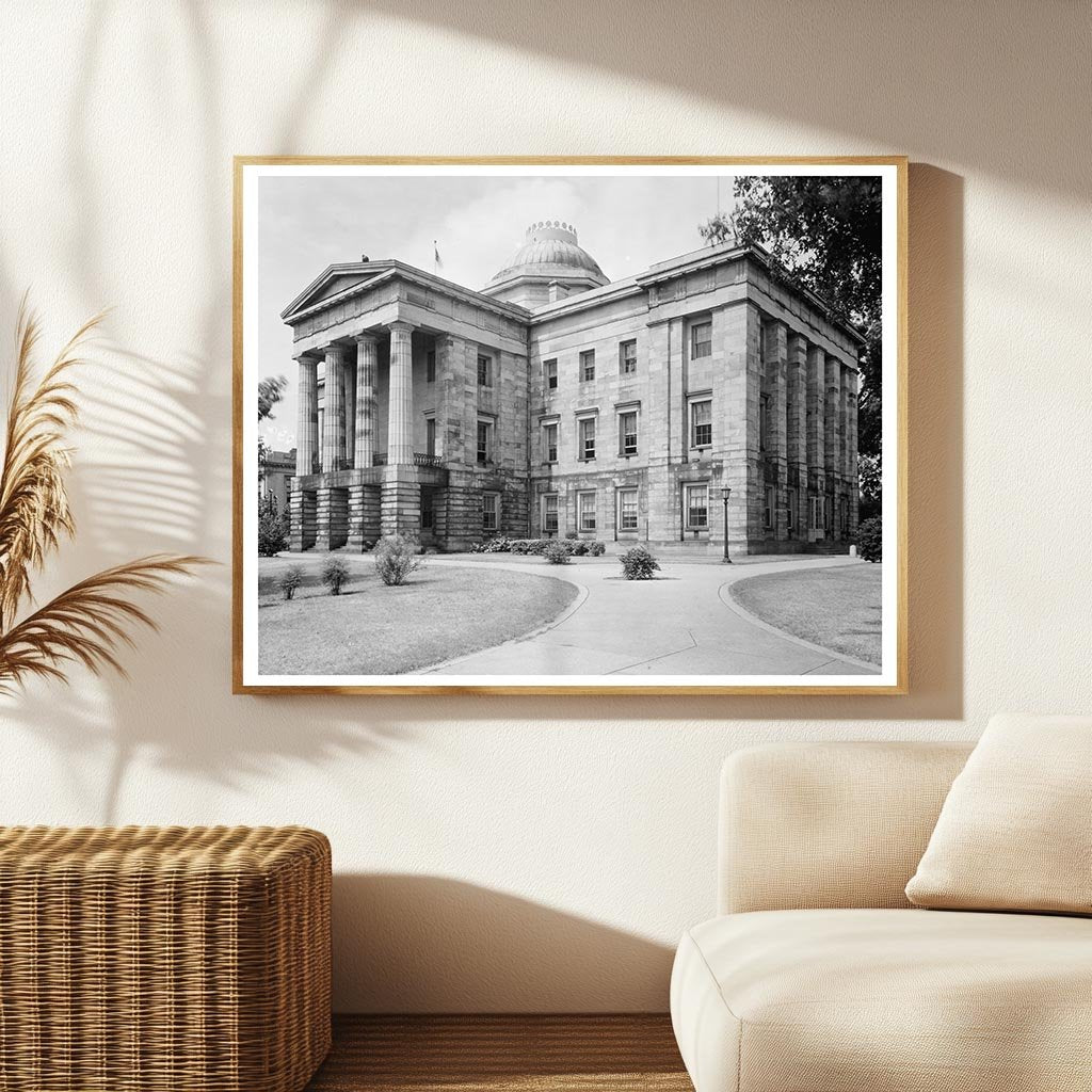 North Carolina State Capitol in Raleigh, 1833-1840 Photo