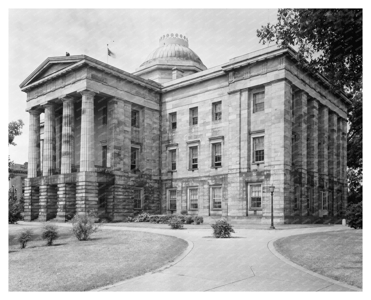 Raleigh NC State Capitol Historic Photo 1941