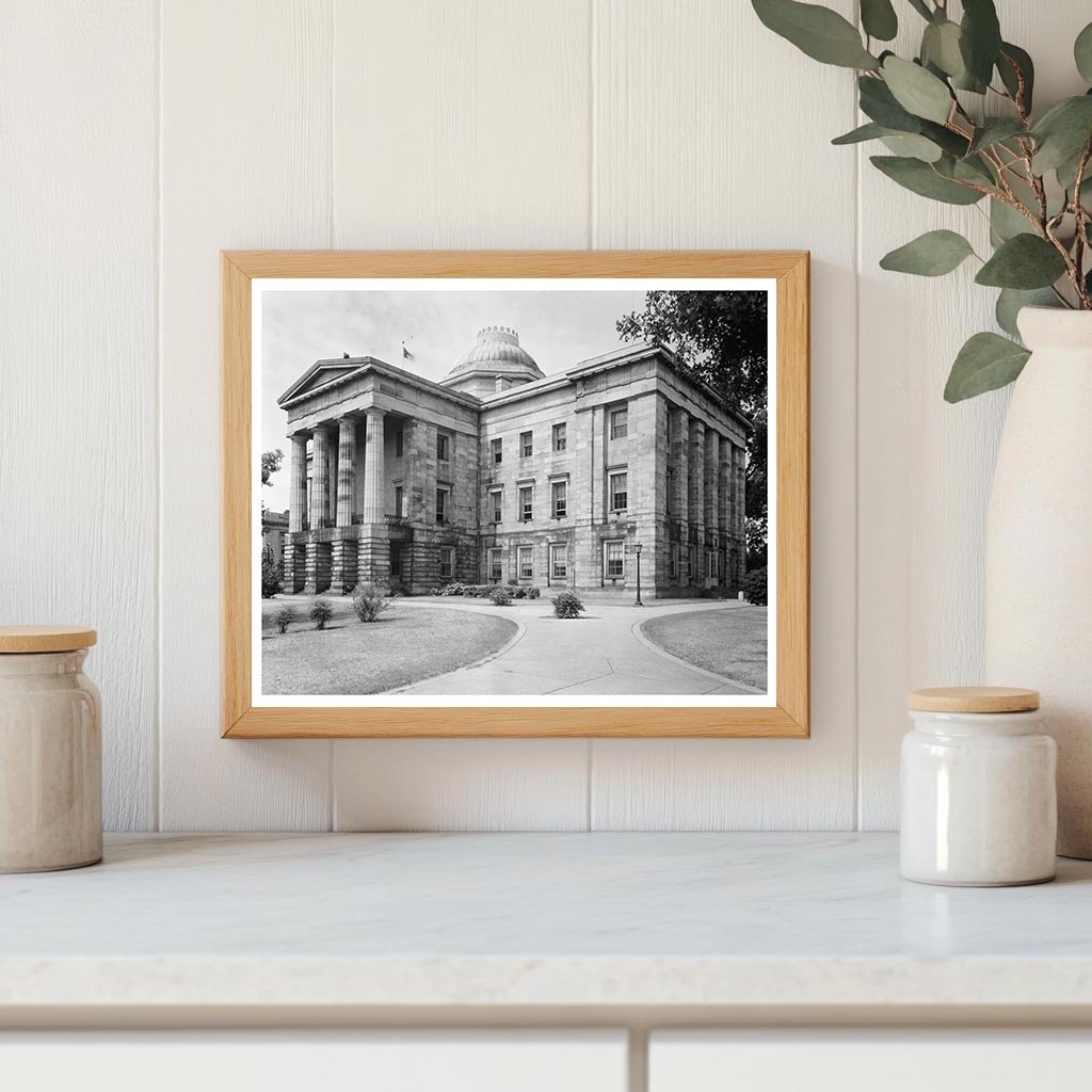 Raleigh NC State Capitol Historic Photo 1941