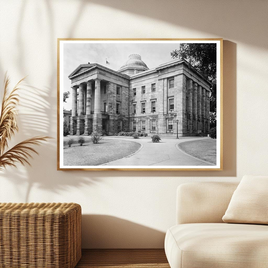 Raleigh NC State Capitol Historic Photo 1941