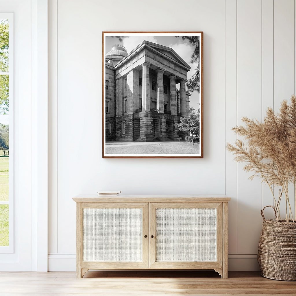 North Carolina State Capitol, Raleigh, 1941 Vintage Photo