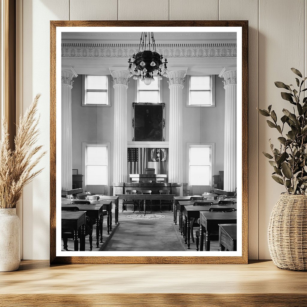 Raleigh NC State Capitol Photo 1941