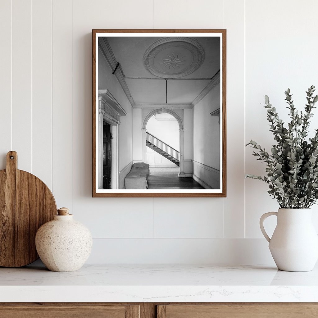 Vintage Little Manor Photo, Littleton NC, 1779 Architecture