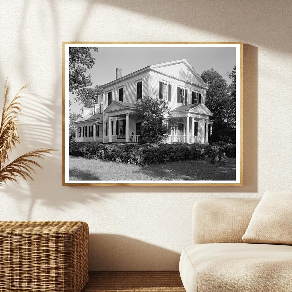 1832 Two-Story House in Warrenton, North Carolina