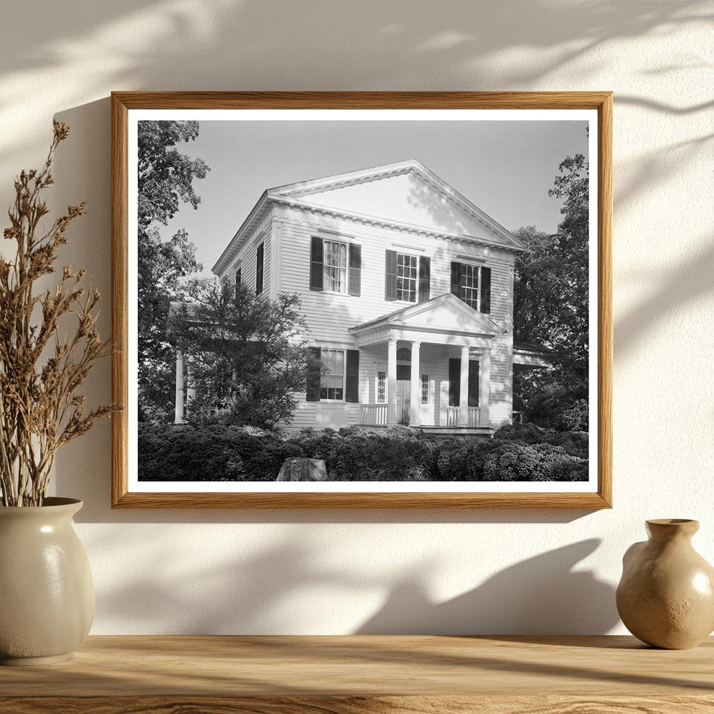 1832 Wood House in Warrenton, NC - Historical Photo