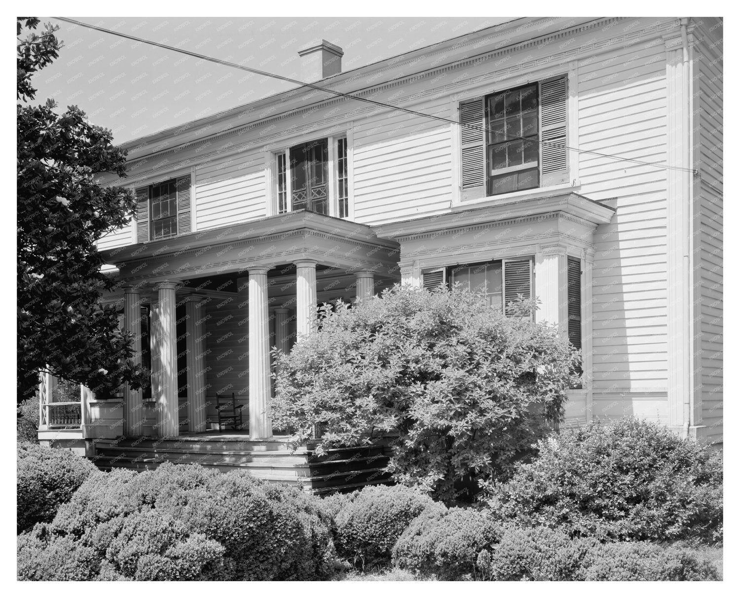 1832 Wooden House in Warrenton, NC - Historical Architecture