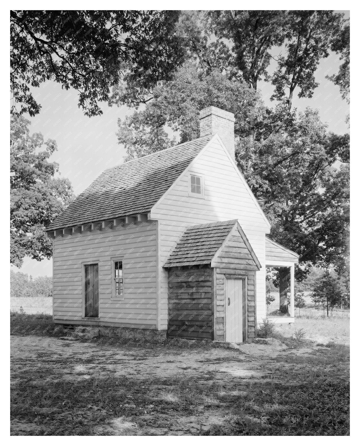 Buck Springs, Vaughan NC, Historic Photo 1820