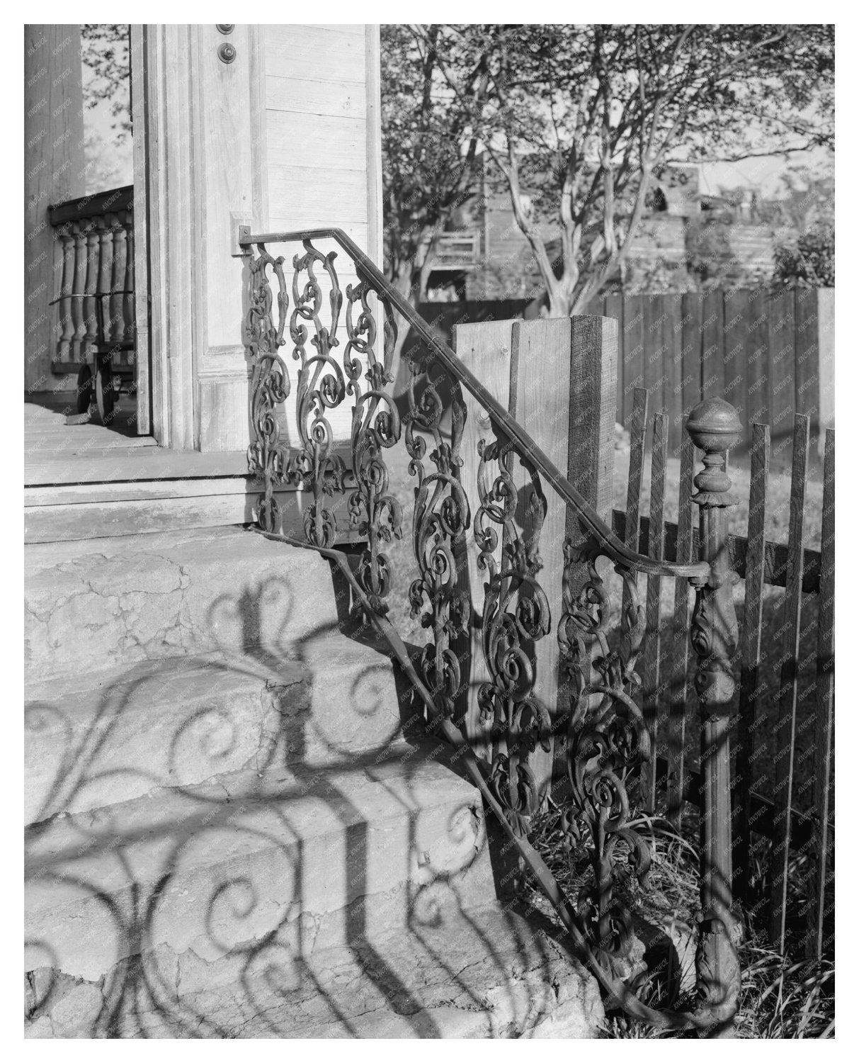Charleston SC Ironwork Photography, Mid-20th Century