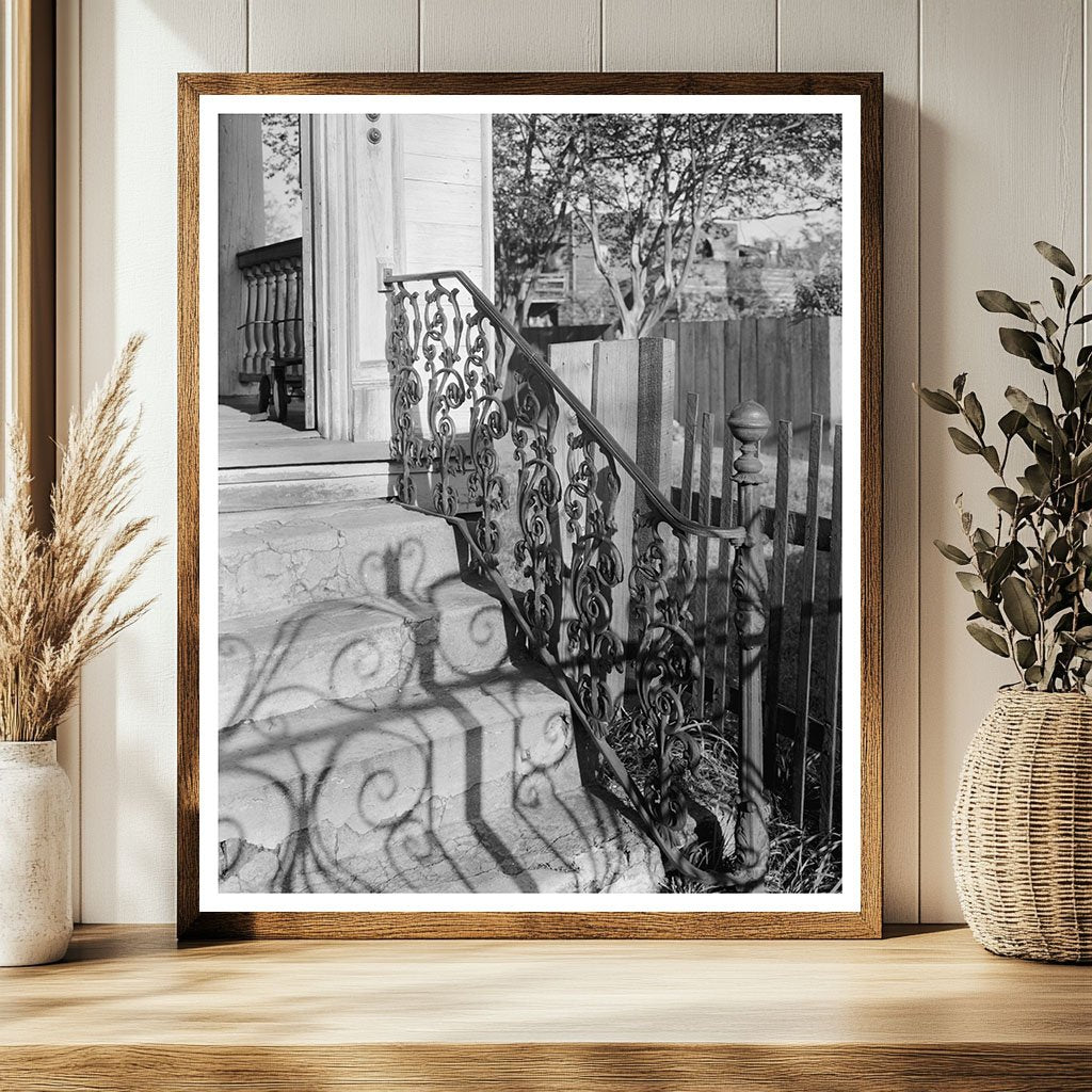 Charleston SC Ironwork Photography, Mid-20th Century