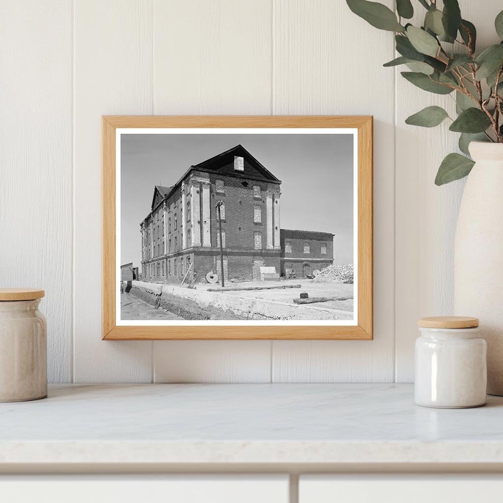 Charleston SC 1860 Vintage Building Photograph