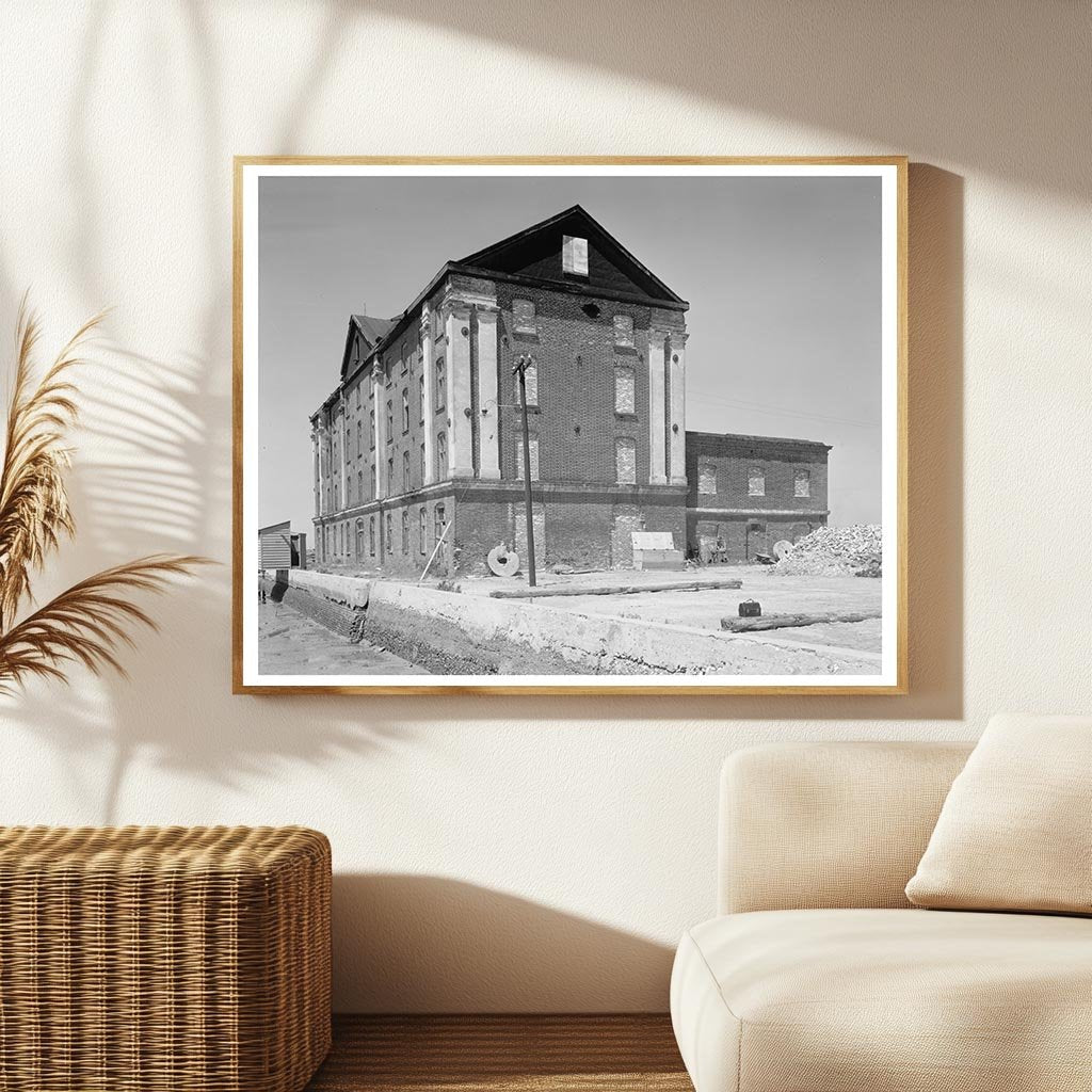 Charleston SC 1860 Vintage Building Photograph