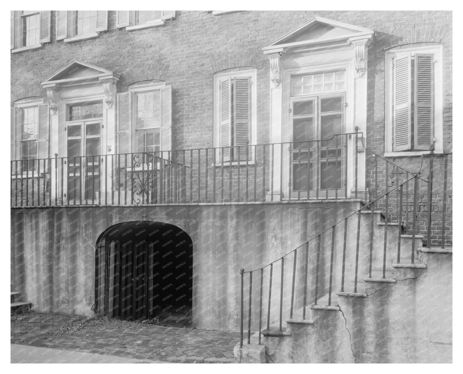 Blake Tenements, Charleston SC, 1760-1772 Architecture