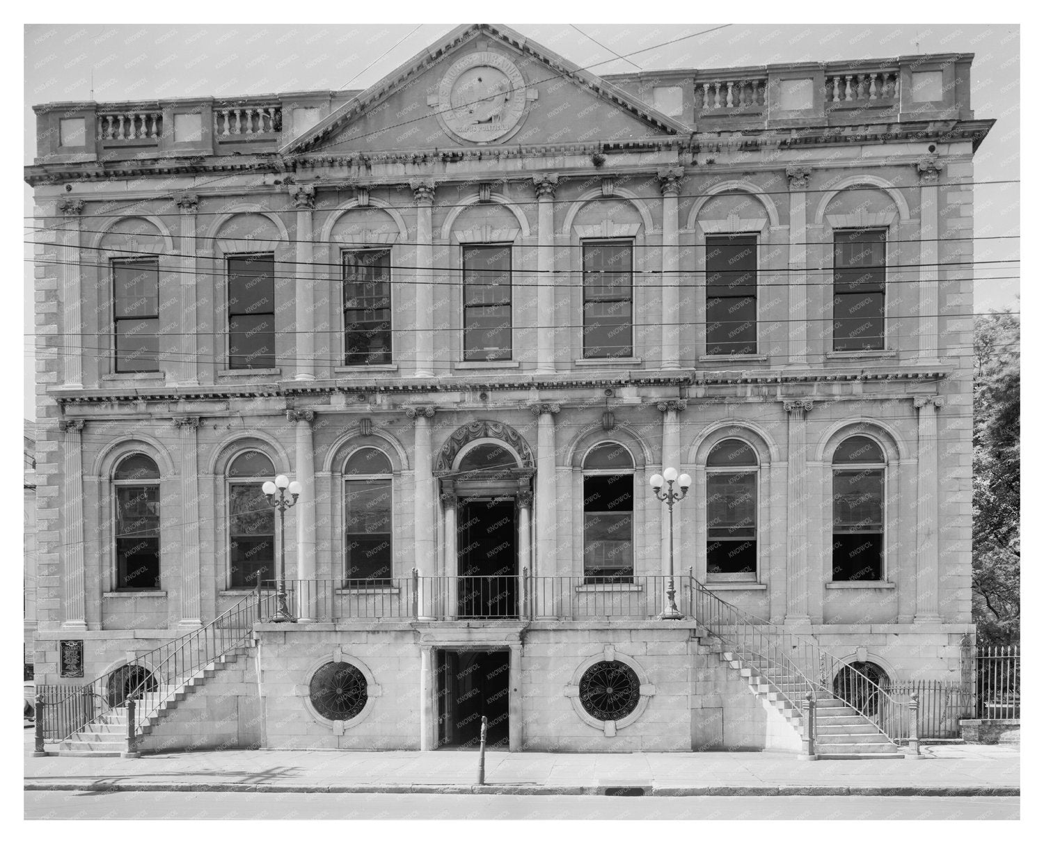 Charleston City Hall, SC - Vintage Photo, 1801