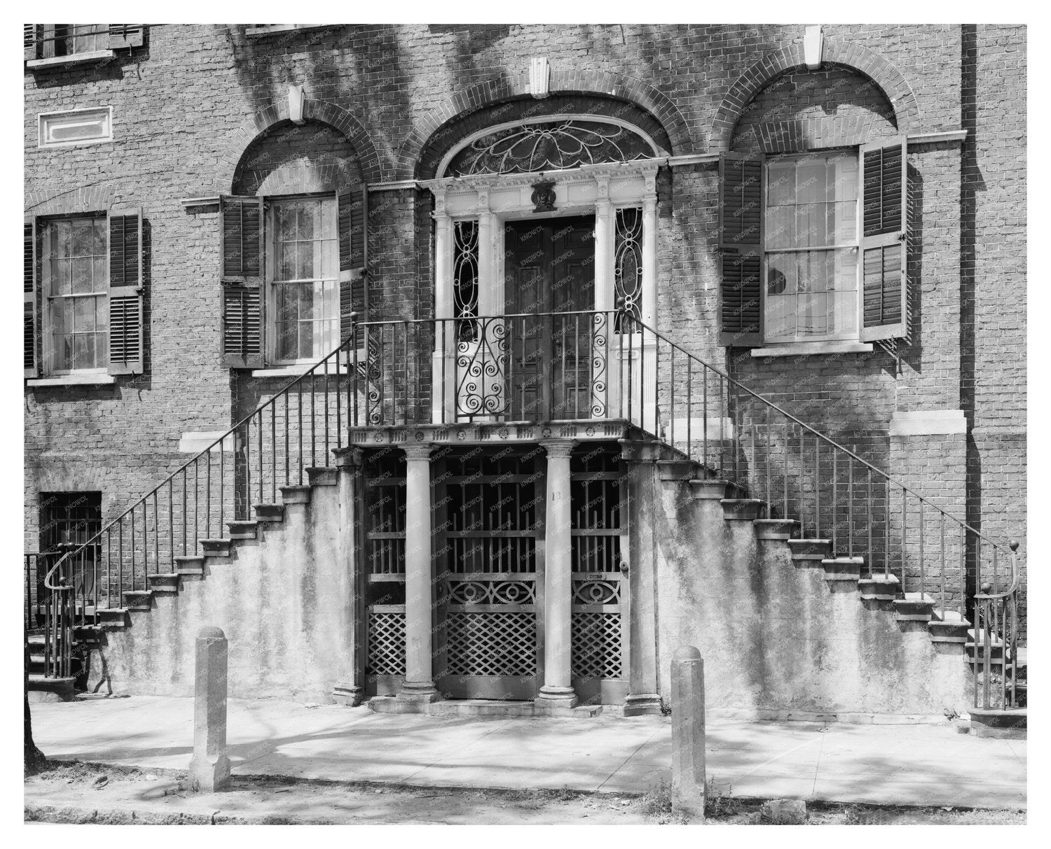 Charleston SC Vintage Architecture Photo 1800