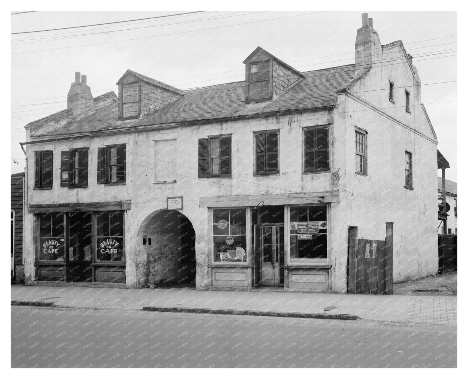 Charleston SC Tavern Photo, Early 20th Century