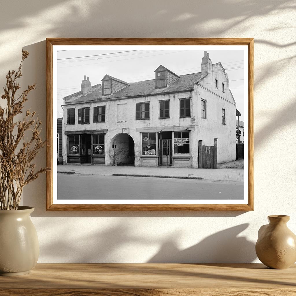 Charleston SC Tavern Photo, Early 20th Century