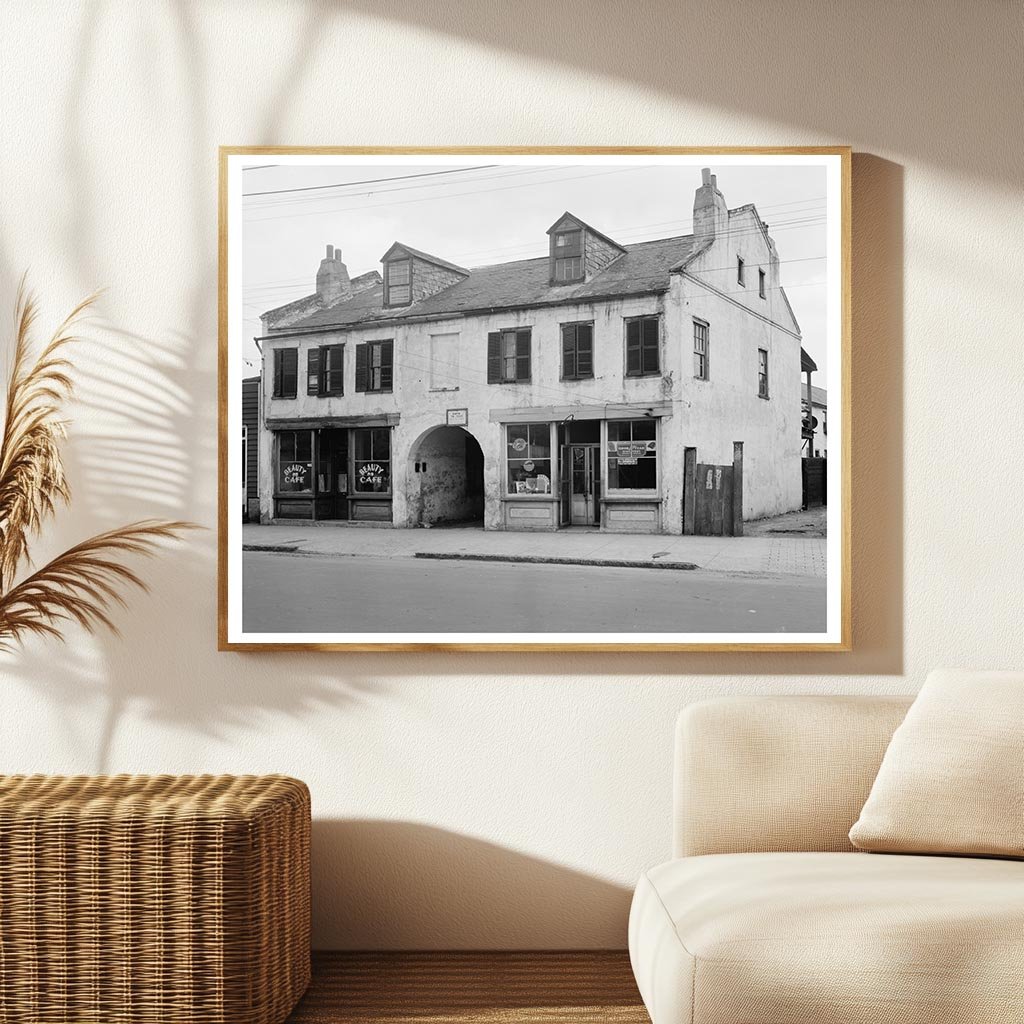 Charleston SC Tavern Photo, Early 20th Century