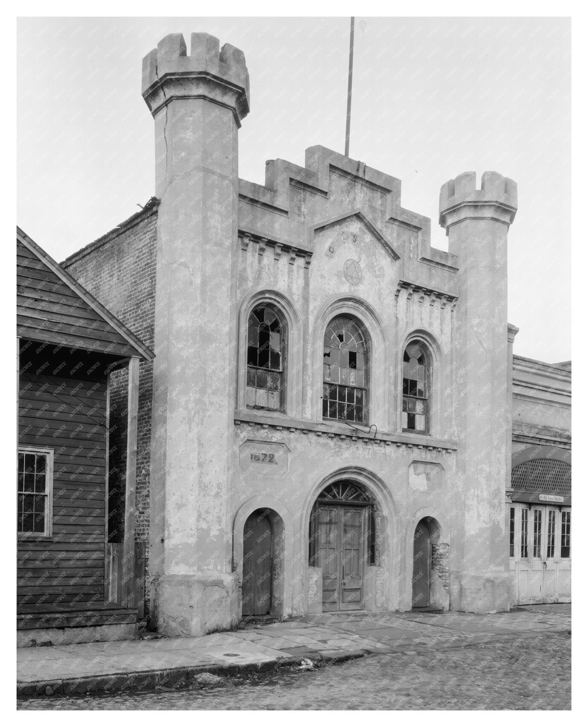 Historic Armory Building in Charleston, SC (1872)