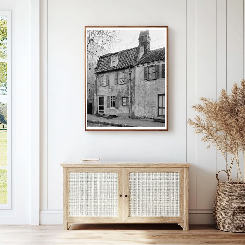 Charleston SC Tavern Photo, 1929 Restoration