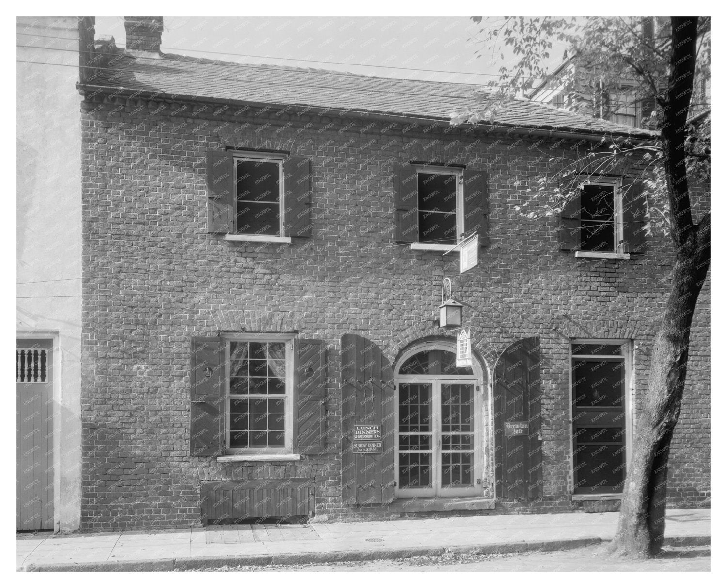 Brewton Inn, Charleston SC, Early 20th Century Photo