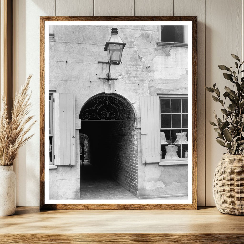 Porgys Shop in Charleston SC, Mid-20th Century Photo