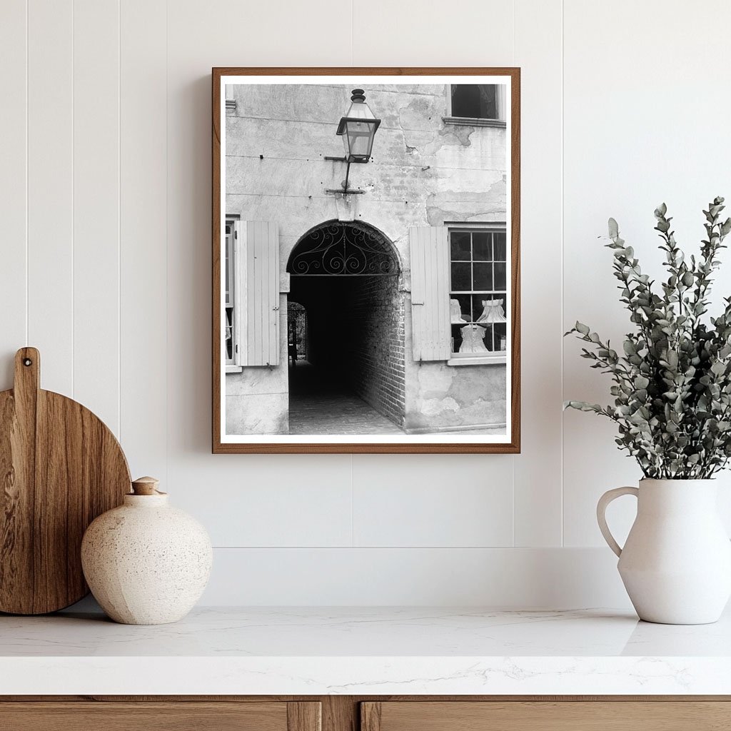 Porgys Shop in Charleston SC, Mid-20th Century Photo