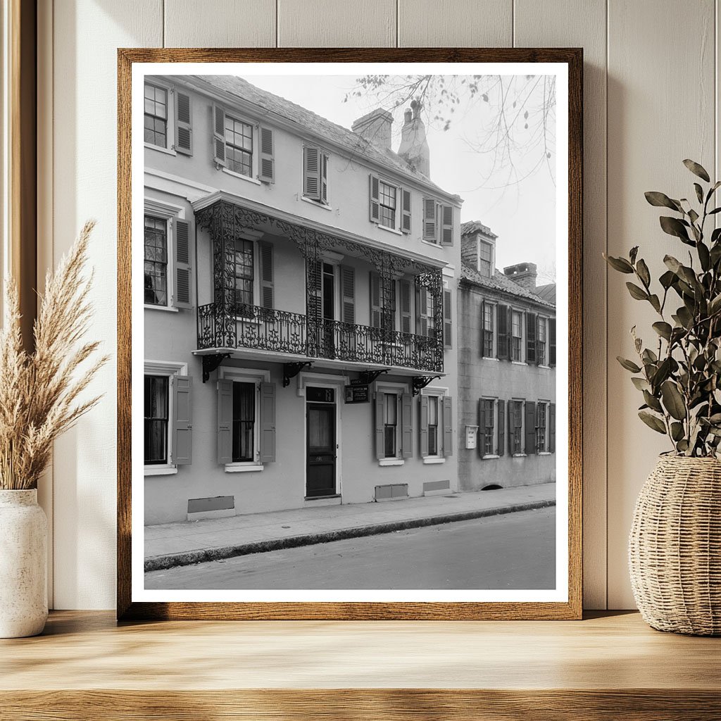 Du Bose Heywards House, Charleston SC, 1953 Photo