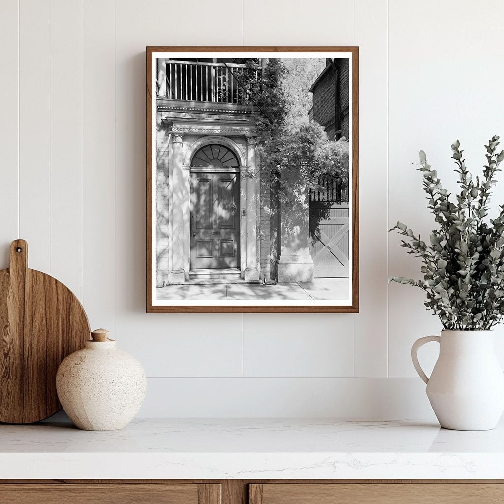 Charleston SC Vintage Architecture Photo Early 20th Century