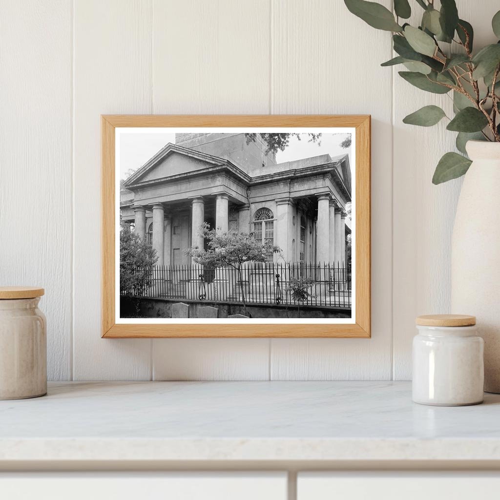 Charleston SC Episcopal Church Photo, 1835
