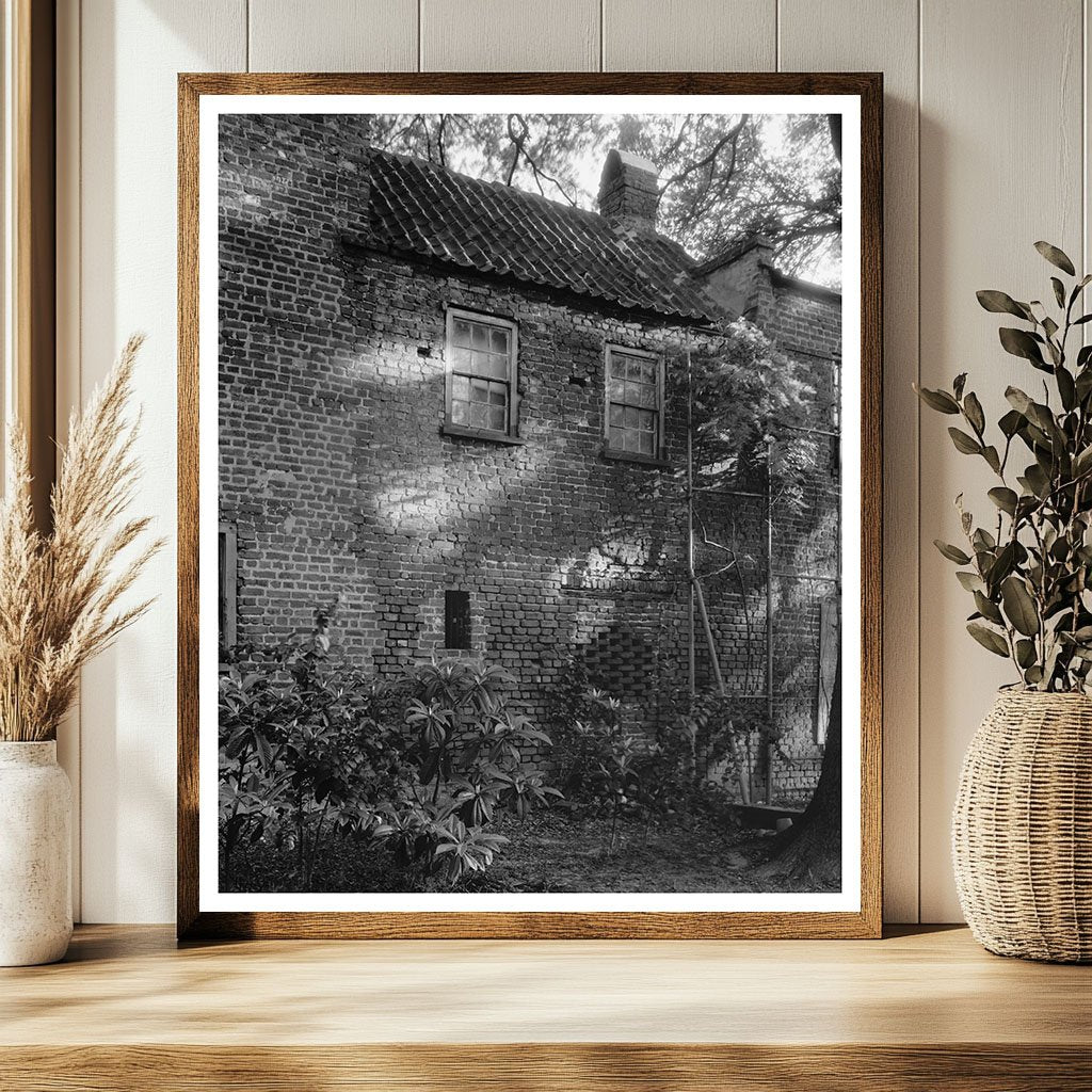 Charleston SC Historic Architecture Photo, Circa 1835
