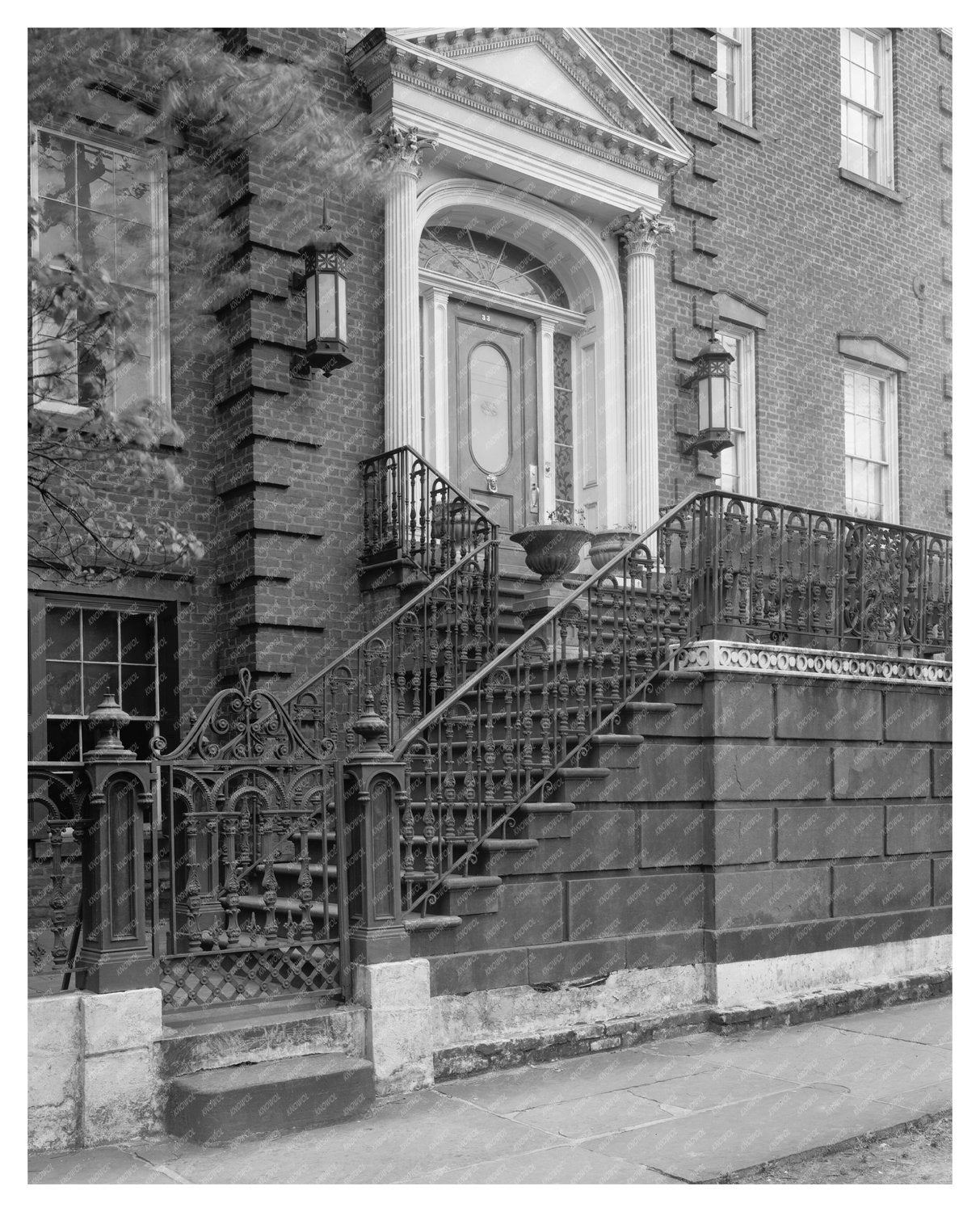 Charleston SC Vintage Architecture Photo 1900s