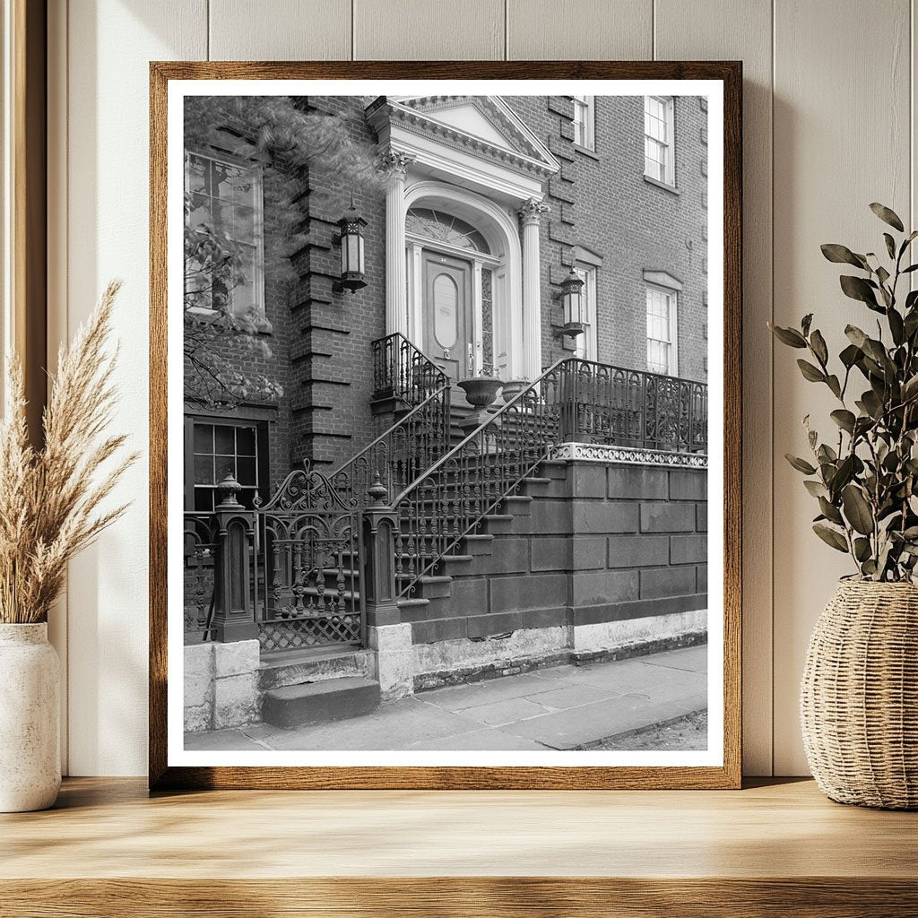 Charleston SC Vintage Architecture Photo 1900s