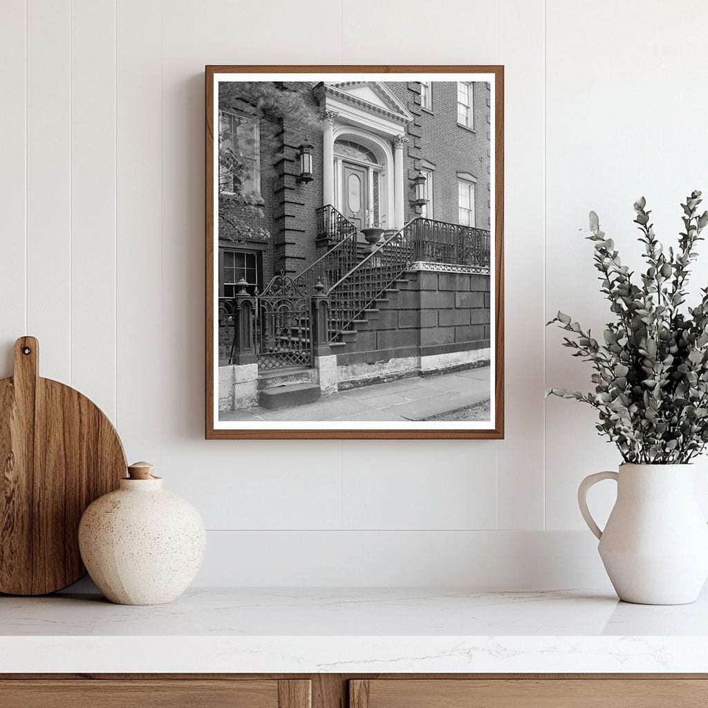 Charleston SC Vintage Architecture Photo 1900s