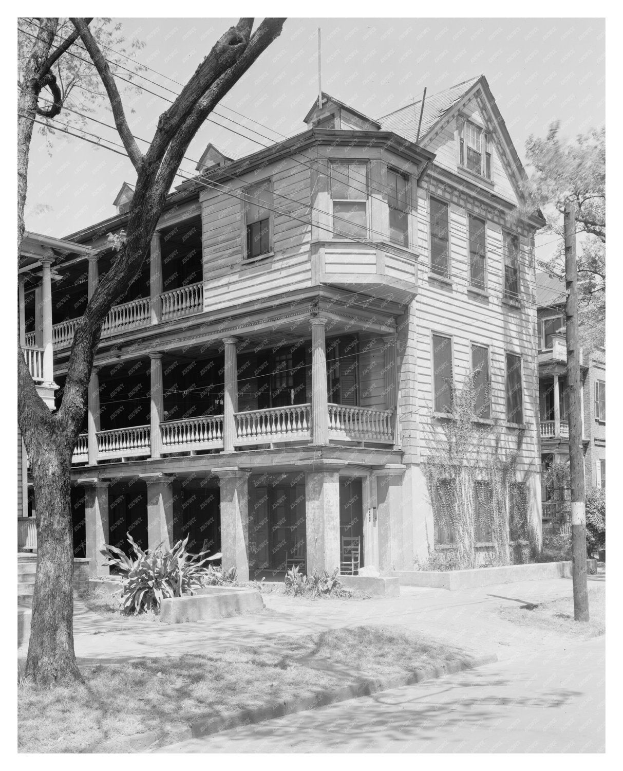 Charleston SC Architecture History Photo 1900s