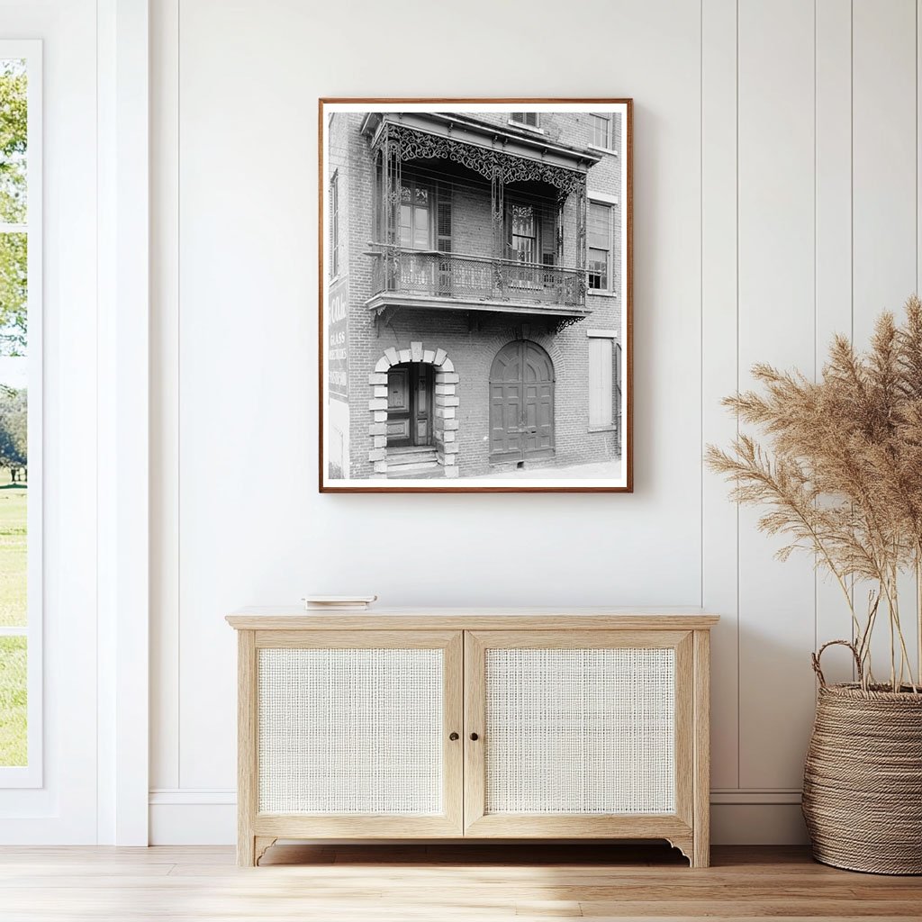 Charleston SC Architecture Details 1900s Vintage Photo