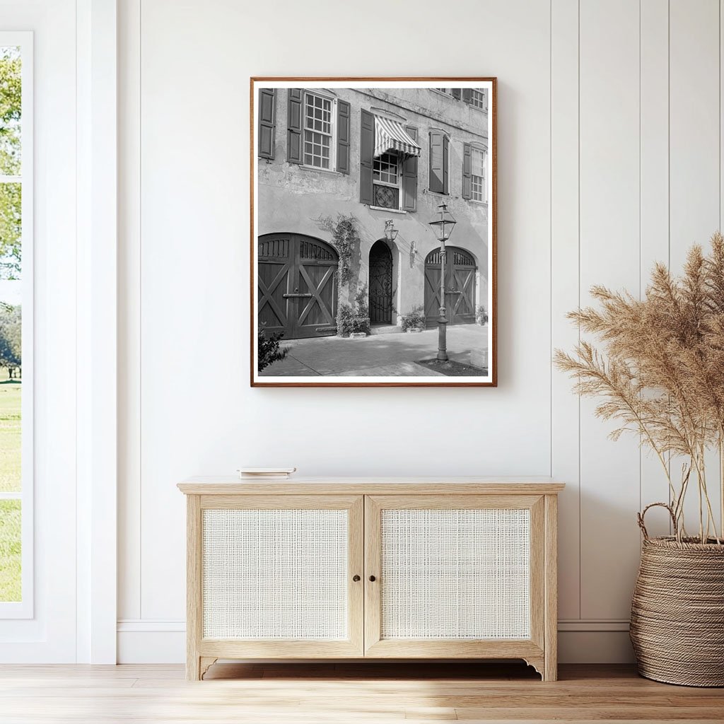 Mrs. Legges House, Charleston SC, 1910s Vintage Photo