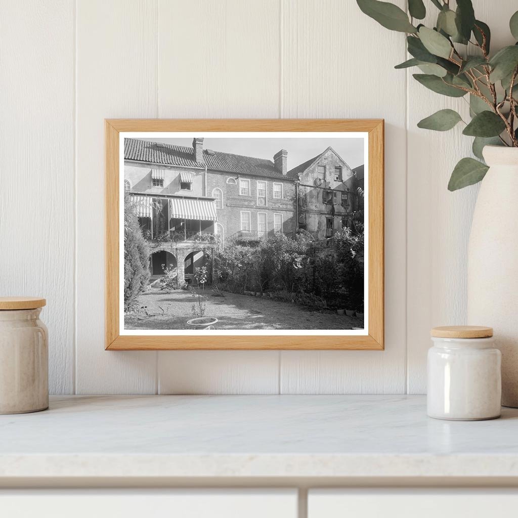 Mrs. Legges House, Charleston SC, Early 20th Century Photo