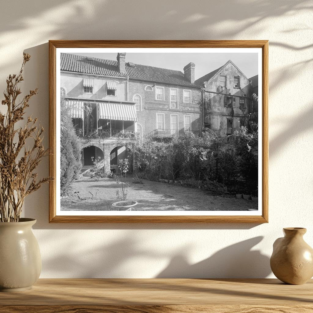 Mrs. Legges House, Charleston SC, Early 20th Century Photo