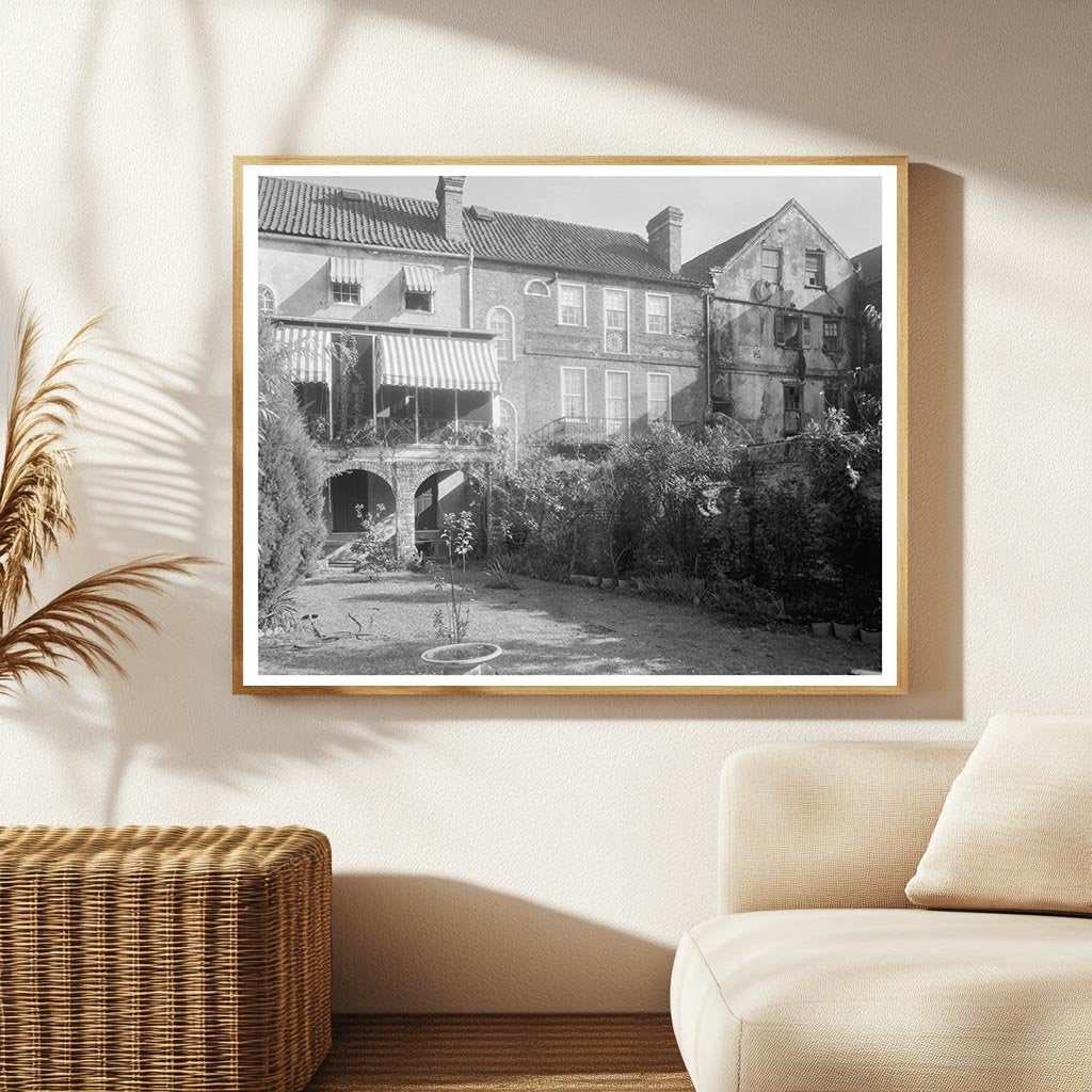 Mrs. Legges House, Charleston SC, Early 20th Century Photo