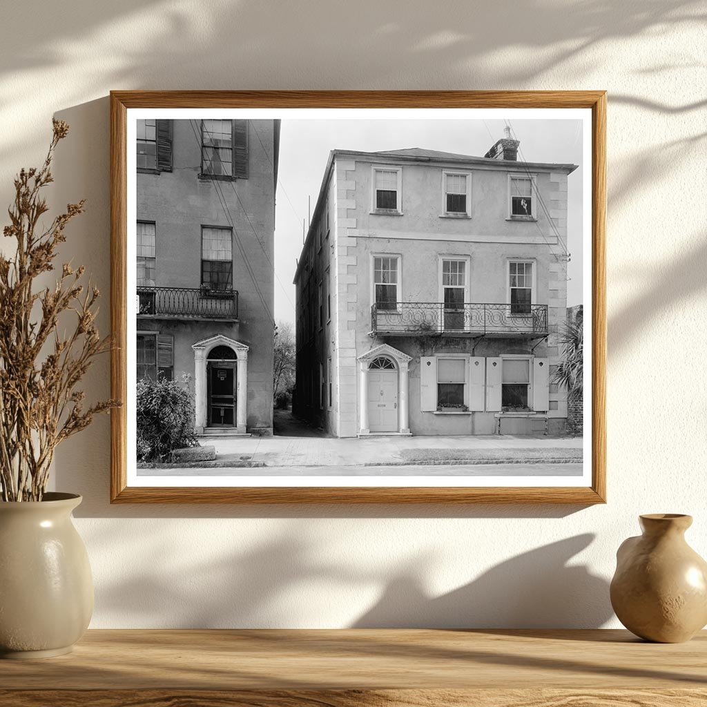 Charleston SC Historic Architecture Photo, 1930s