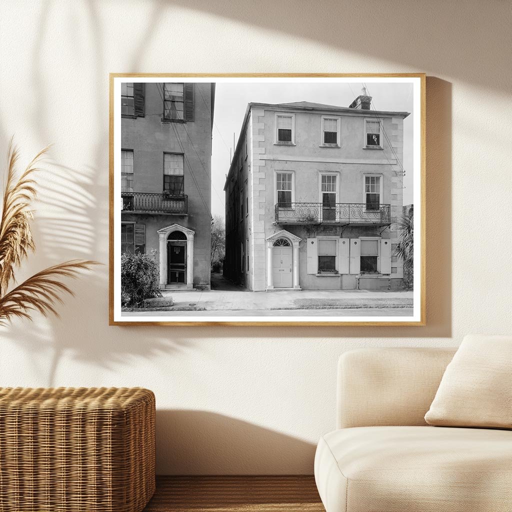 Charleston SC Historic Architecture Photo, 1930s