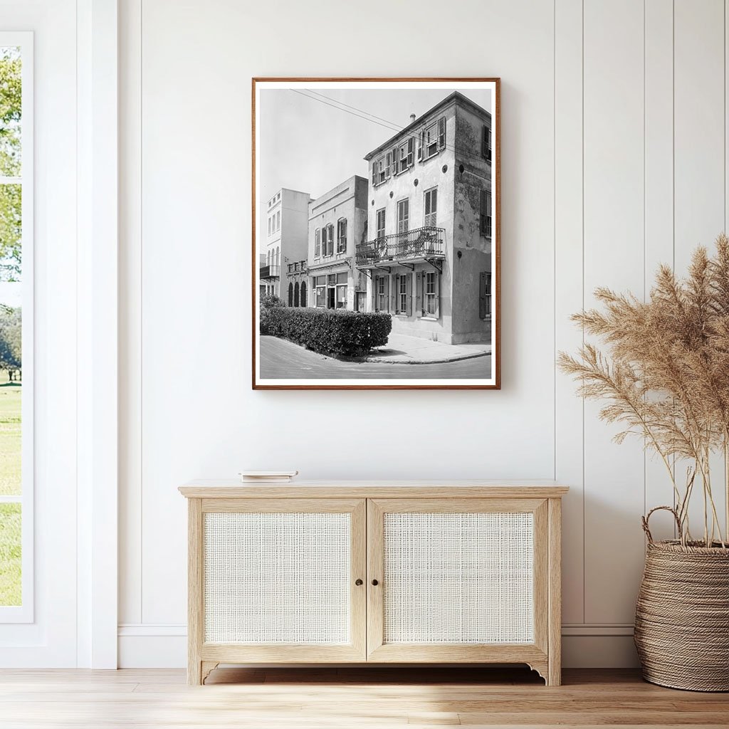 Charleston SC Architecture, 20th Century Vintage Photo