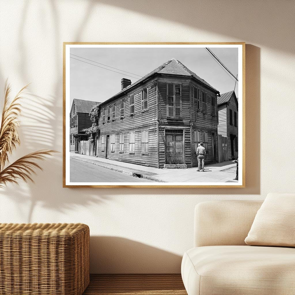 Gov. Aiken House, Charleston SC, 1820 Vintage Photo